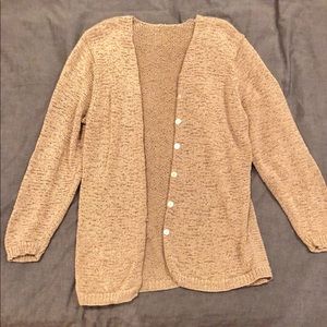 VINTAGE 90s Long Ribbon Cardigan
